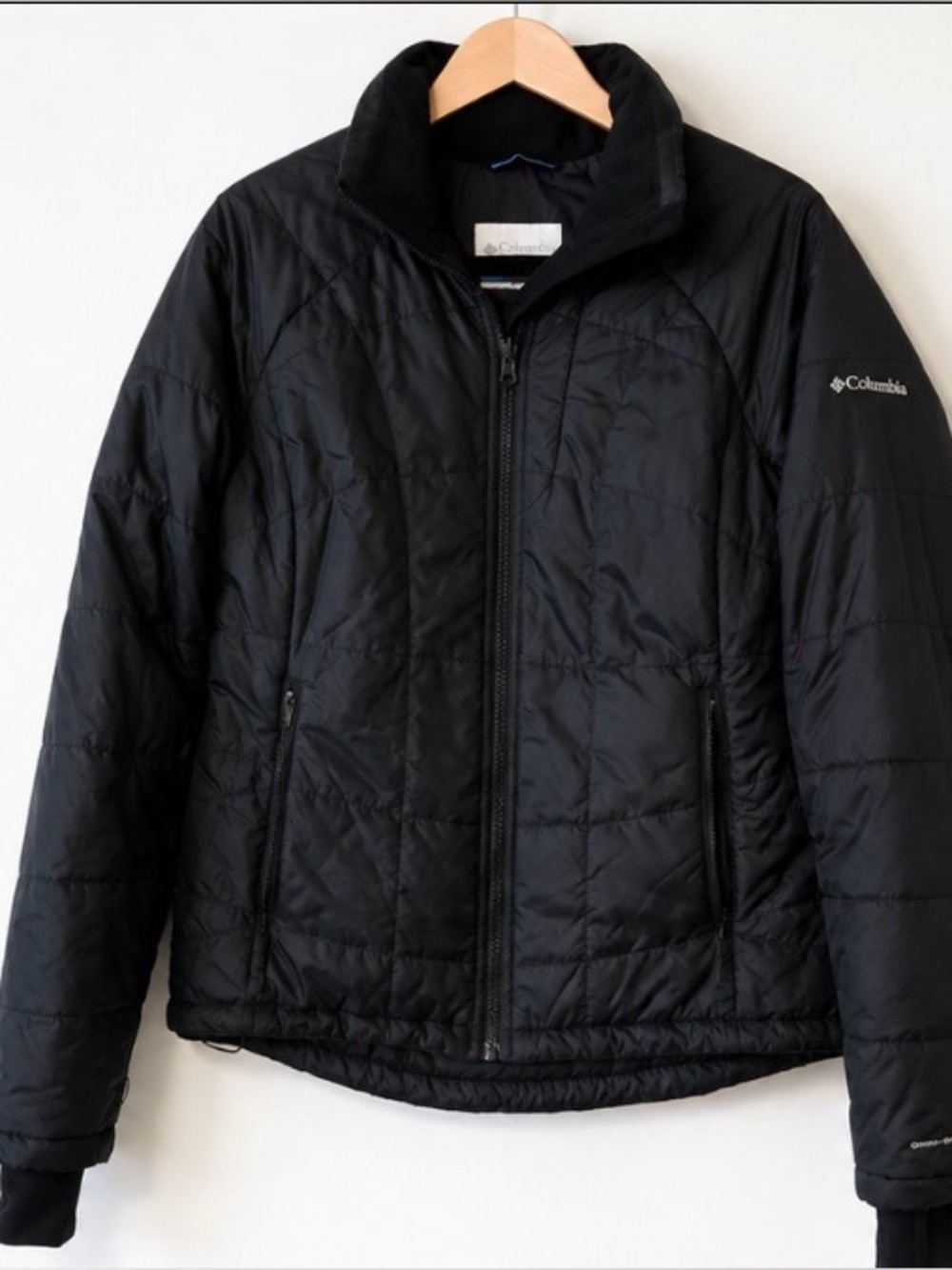Columbia Omni-Shield Interchange Quilted Jacket - Women’s Large - Black
